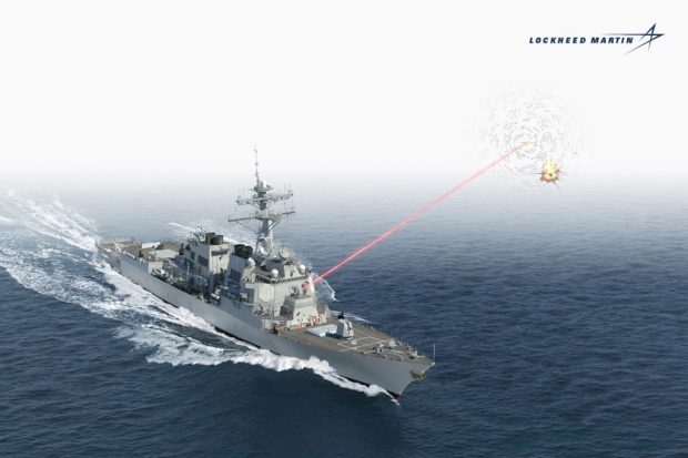 US Navy relies on laser cannon as tactical weapon